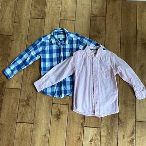 Boys Size Small 5/6 Button Downs